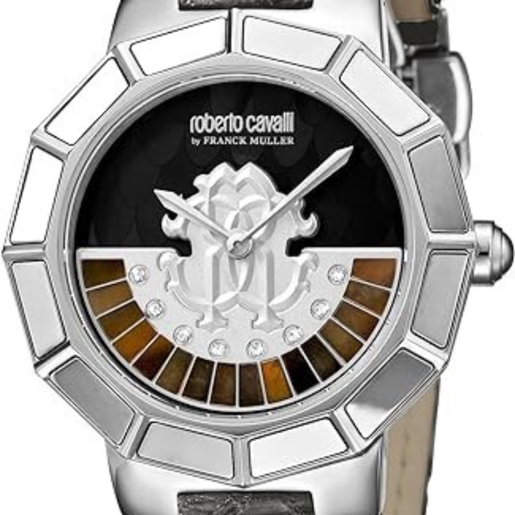 Roberto Cavalli Diamond Mother Of Pearl Watch